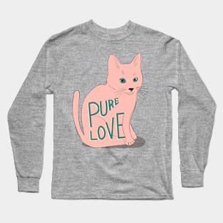 Pure Love Kitty Long Sleeve T-Shirt